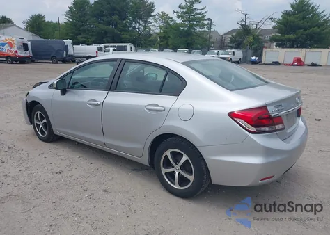 2015 Honda Civic Se from USA, damaged, VIN 19XFB2F78FE220149
